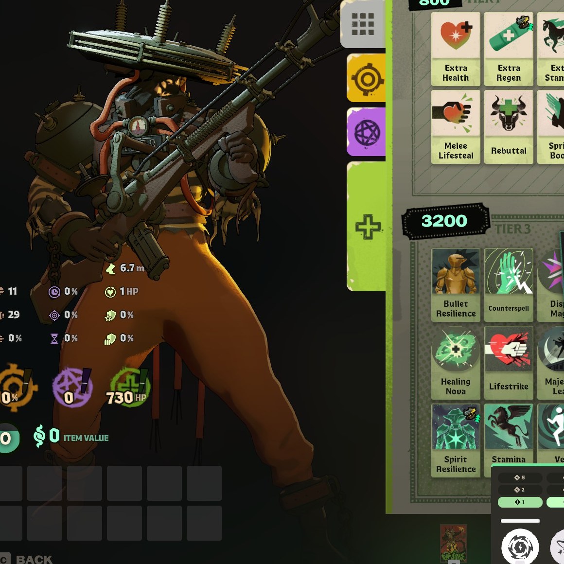 The ability's three upgrades cost 1, 2, and 5 ability points.