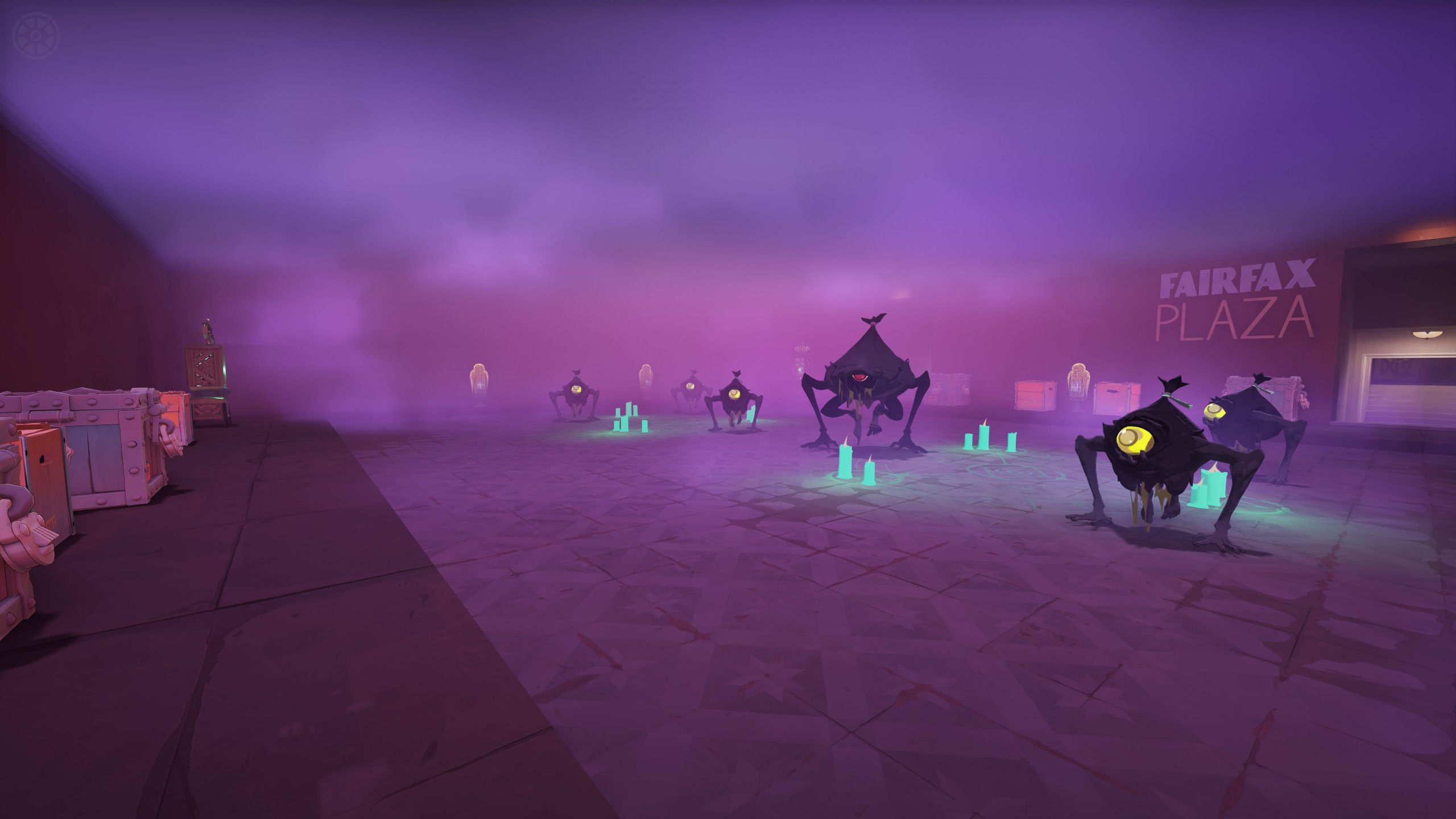 Sunken Plaza, below Plaza.
